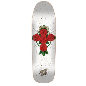 Skateboard Santa Cruz Dressen Rose Cross Shaped 9,31''