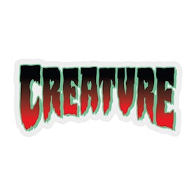 Sticker Creature Horror Logo Dye cut 10 cm