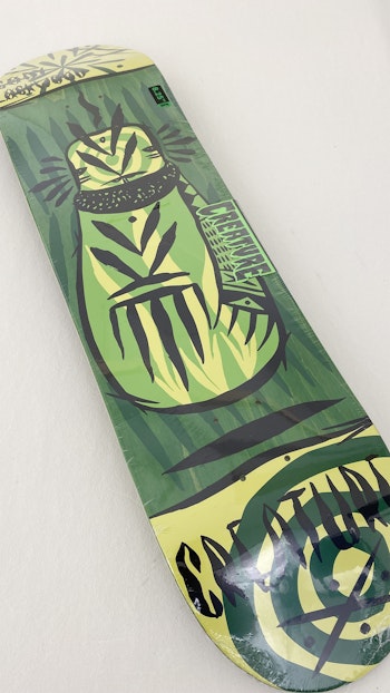 Skateboard Creature Lockwood Token  8,25'' Green Power Ply