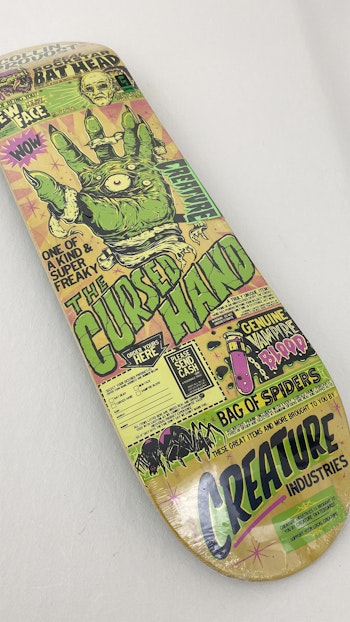 Skateboard Creature Provost Cursed Hand  8,47''
