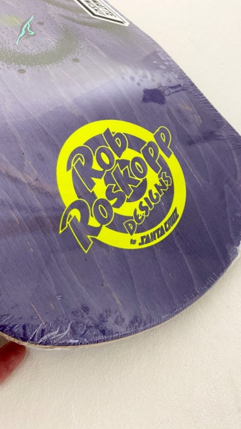 Skateboard Santa Cruz Roskopp Face Reissue Purple 9,5''