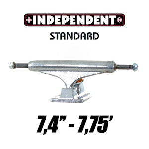 Independent 129 Standard  Polished Skateboard Trucks