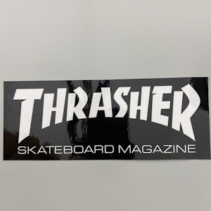 Sticker Thrasher Mag Super Sticker 23 cm Black