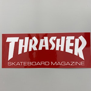 Sticker Thrasher Mag Super Sticker 23 cm Red