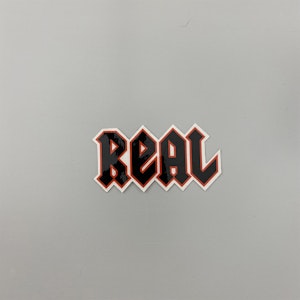 Sticker Real Skateboards Logo 10cm