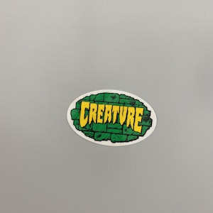 Sticker Creature Logo Crypt Dye cut 10 cm