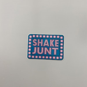 Sticker Shake Junt 10cm Turqouise