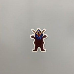 Sticker Grizzly 8cm Shane