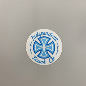 Sticker Indpendent 10cm Blue