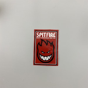 Sticker Spitfire 10cm Logo Square