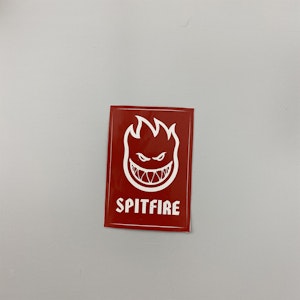 Sticker Spitfire 10cm Logo Red White