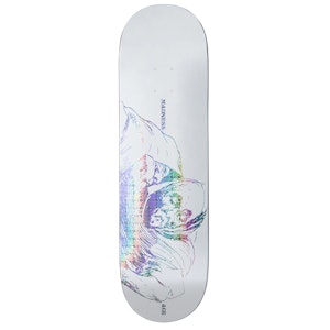 Skateboard Madness Ace Holo Swirl Impact Light Holographic 8.75'' White