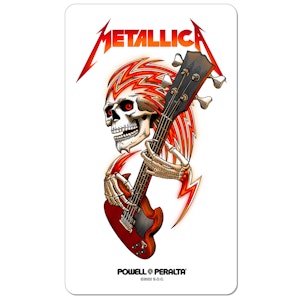 Sticker Powell Peralta Metallica Collab