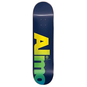 Skateboard Almost Fall Off Logo HYB 8,5'' Blue