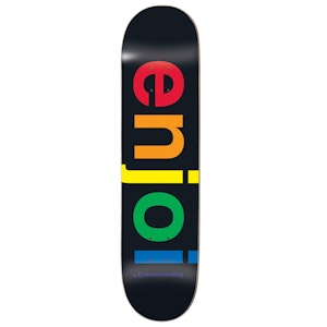 Skateboard Enjoi Spectrum  8,0'' Black R7