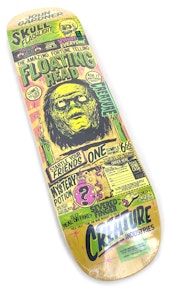 Skateboard Creature Gardner Floating Head  8,6''