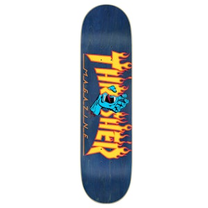 Skateboard Santa Cruz x Thrasher  8,25''  Blue