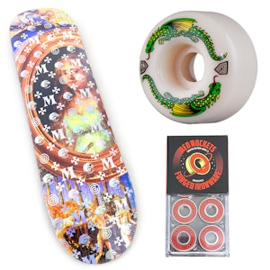 Combo Package Madness Queesn 8,5'' - Dragons 56mm -  Red Rockets