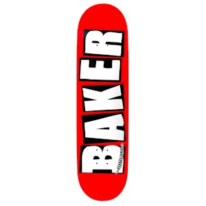 Skateboard Baker Logo 8.5'' White