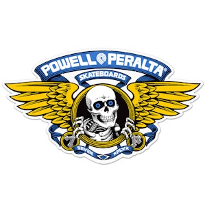 Sticker Powell Peralta Wingers Ripper die-cut blue 30 cm