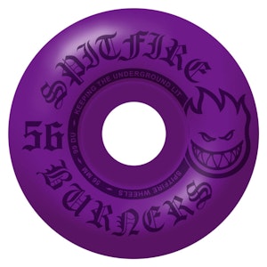 Spitfire Wheels Burners 56mm 99du Purple