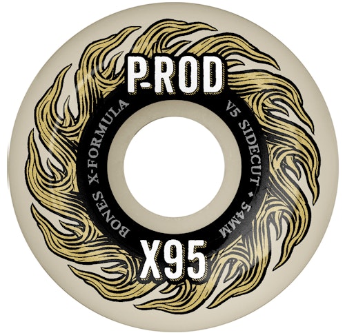 Bones Wheels X Formula Paul Rodriguez V5 95a 54mm