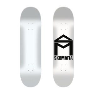Skateboard Sk8 Mafia House Logo Full Dip White 8,75''