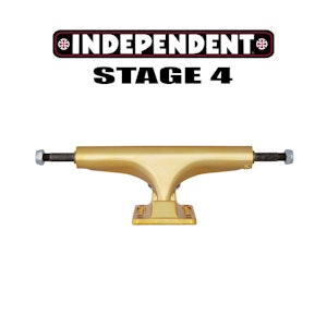Independent Standard Stage 4 166 Skateboard Trucks Gold