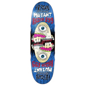 Heroin Skateboards Mutant Razor Egg 9.5''