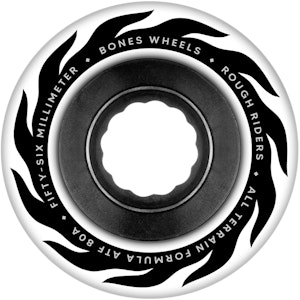Bones Wheels ATF Rough Riders Riders Eternal Flame 80a 56mm White