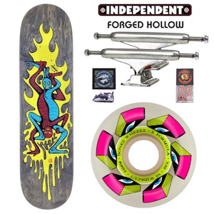 Pro Complete Chrononaut Lizard People Twin Tail x Independent trucks x Bones X Formula