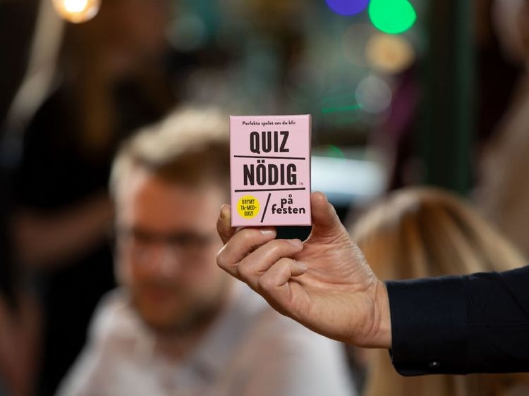 Spel Quiznödig – PÅ FESTEN