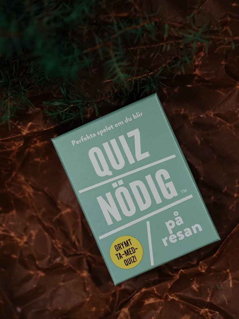 Spel Quiznödig – PÅ RESAN