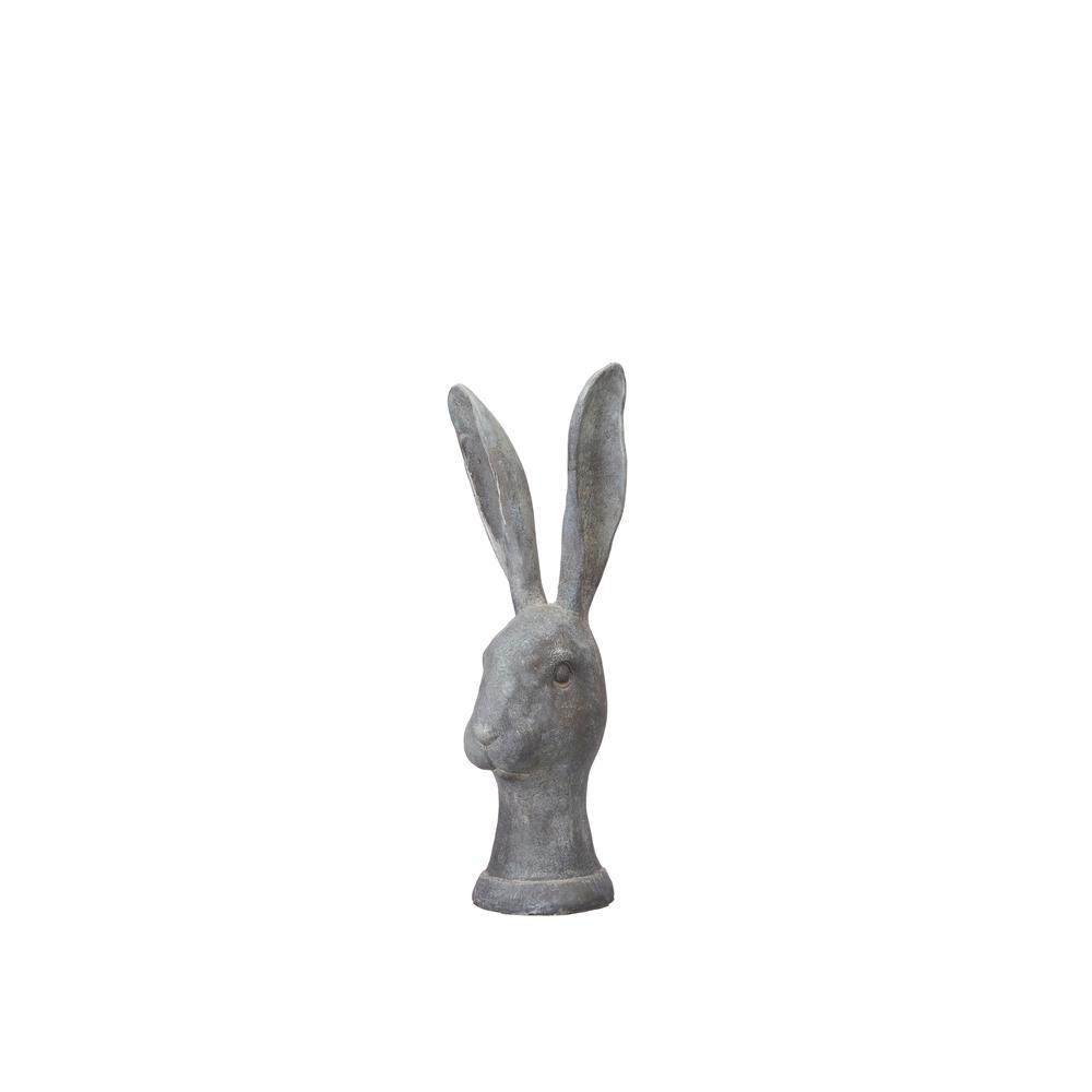 Hare, 28 cm - matt mörkgrå