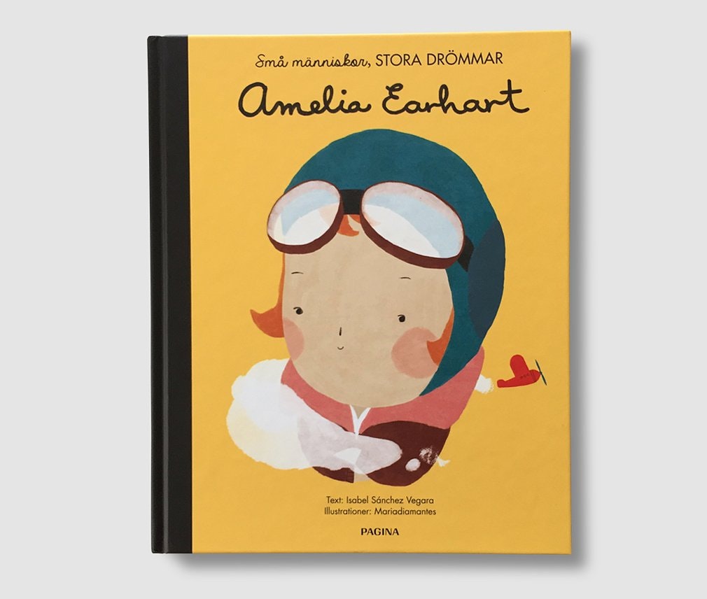 Barnbok AMELIA EARHART - Small people Big dreams