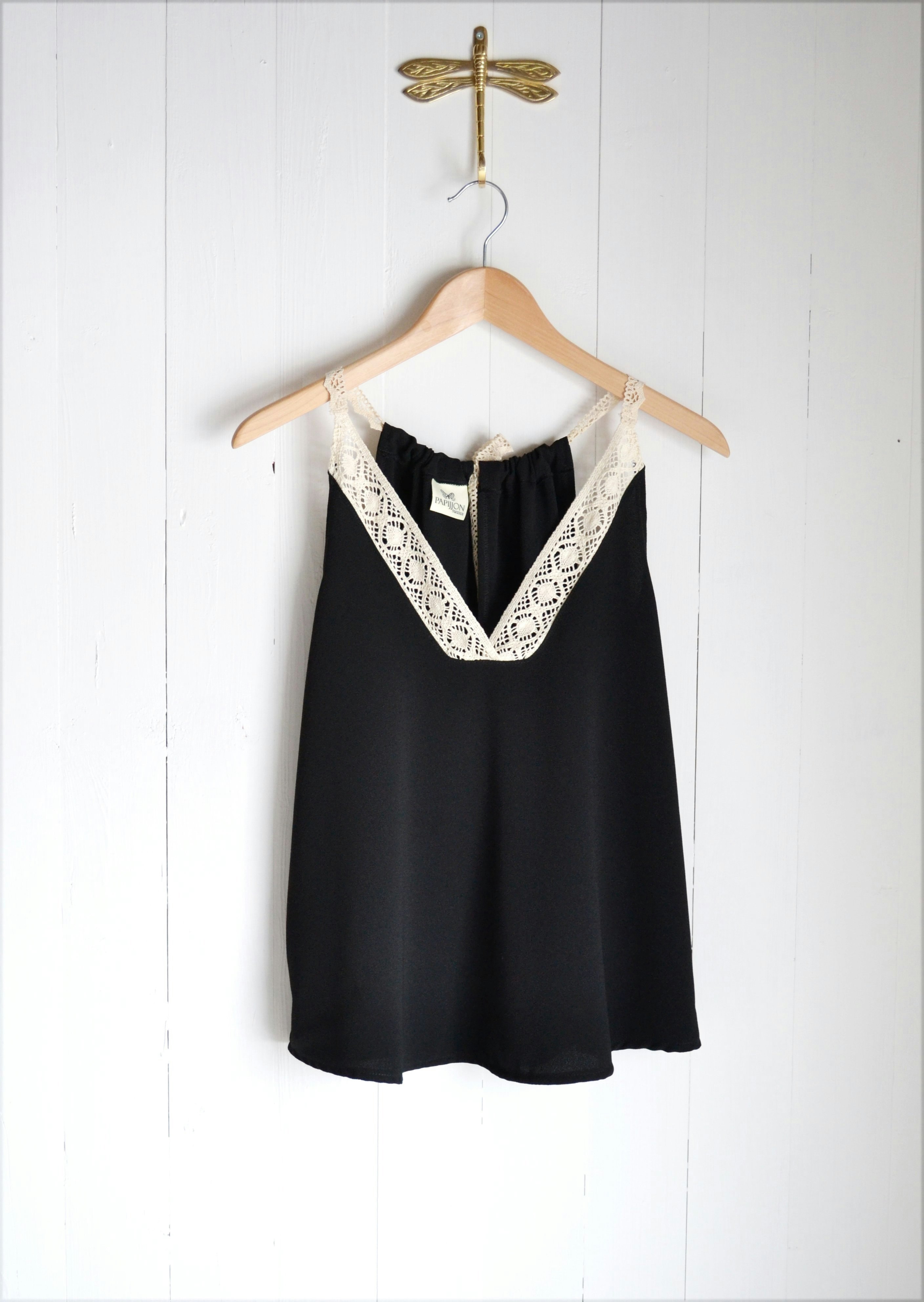 ALWAYS SUMMER TOP BLACK