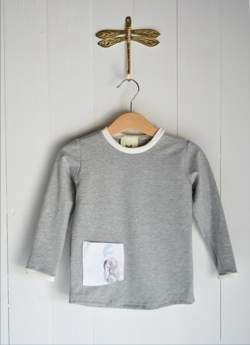 BASIC LONG SLEEVE T-SHIRT LIGHTGREY