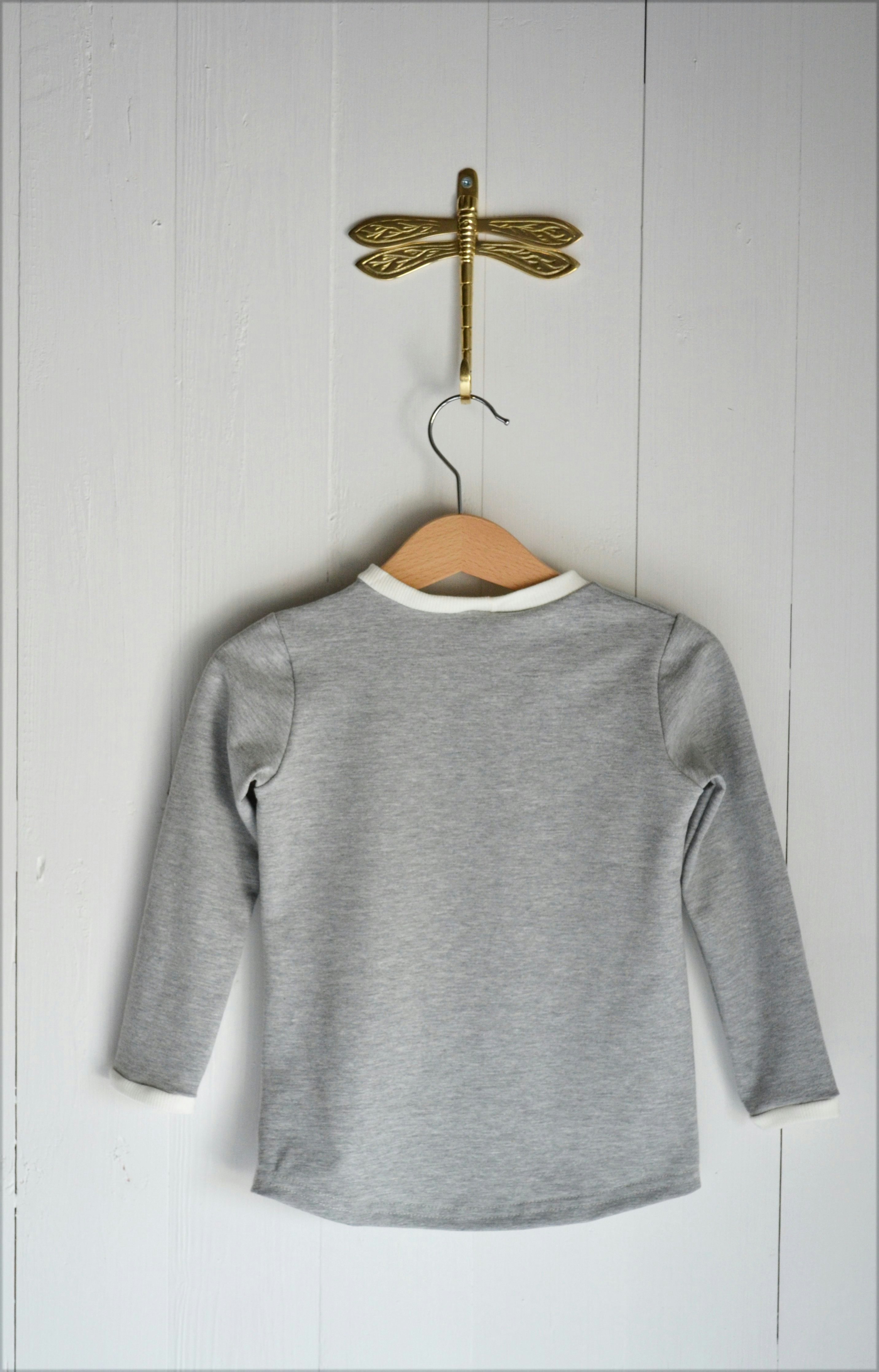 BASIC LONG SLEEVE T-SHIRT LIGHTGREY