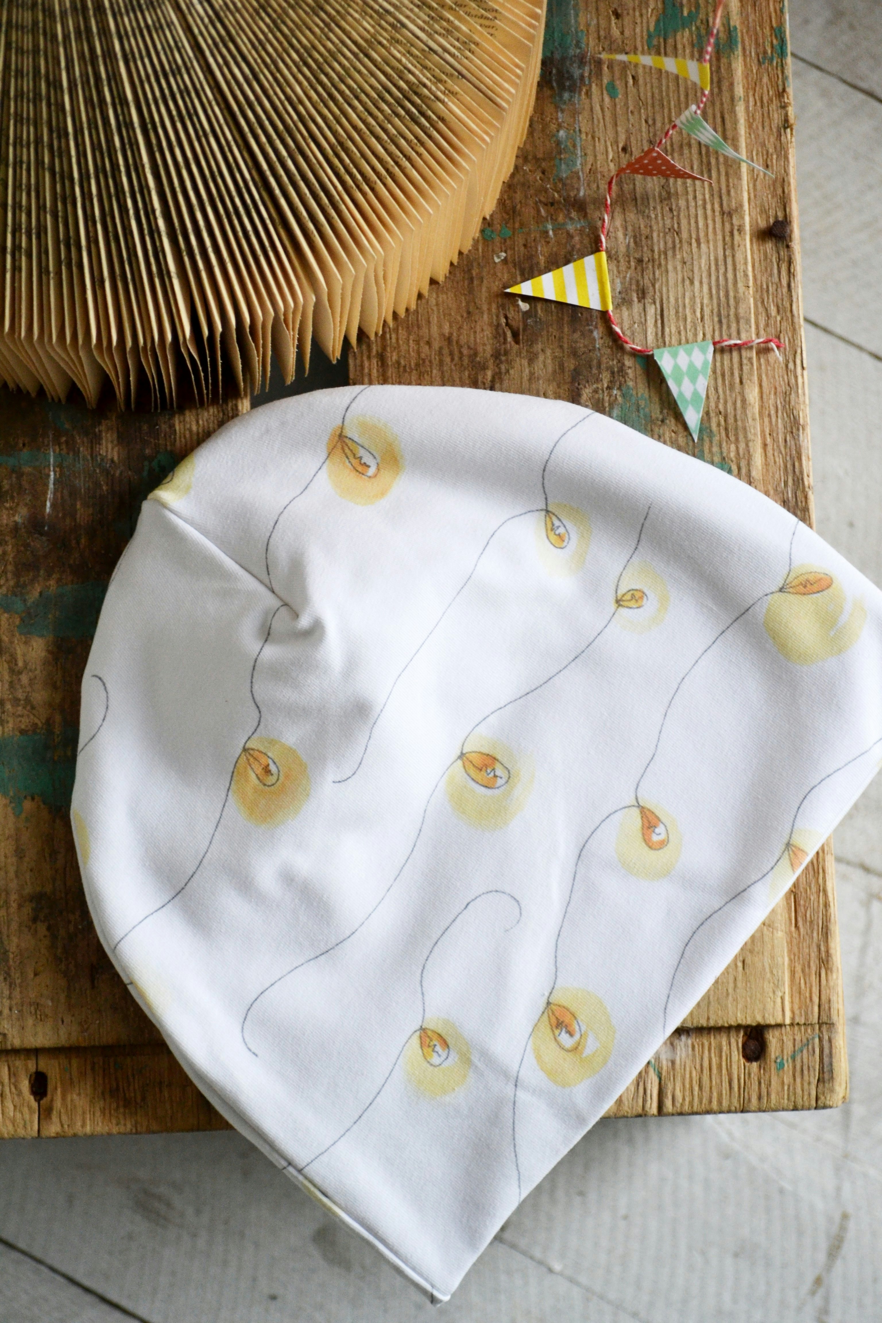 LIGHT CHAIN KIDS BEANIE 2,5-10 YEARS OFFWHITE