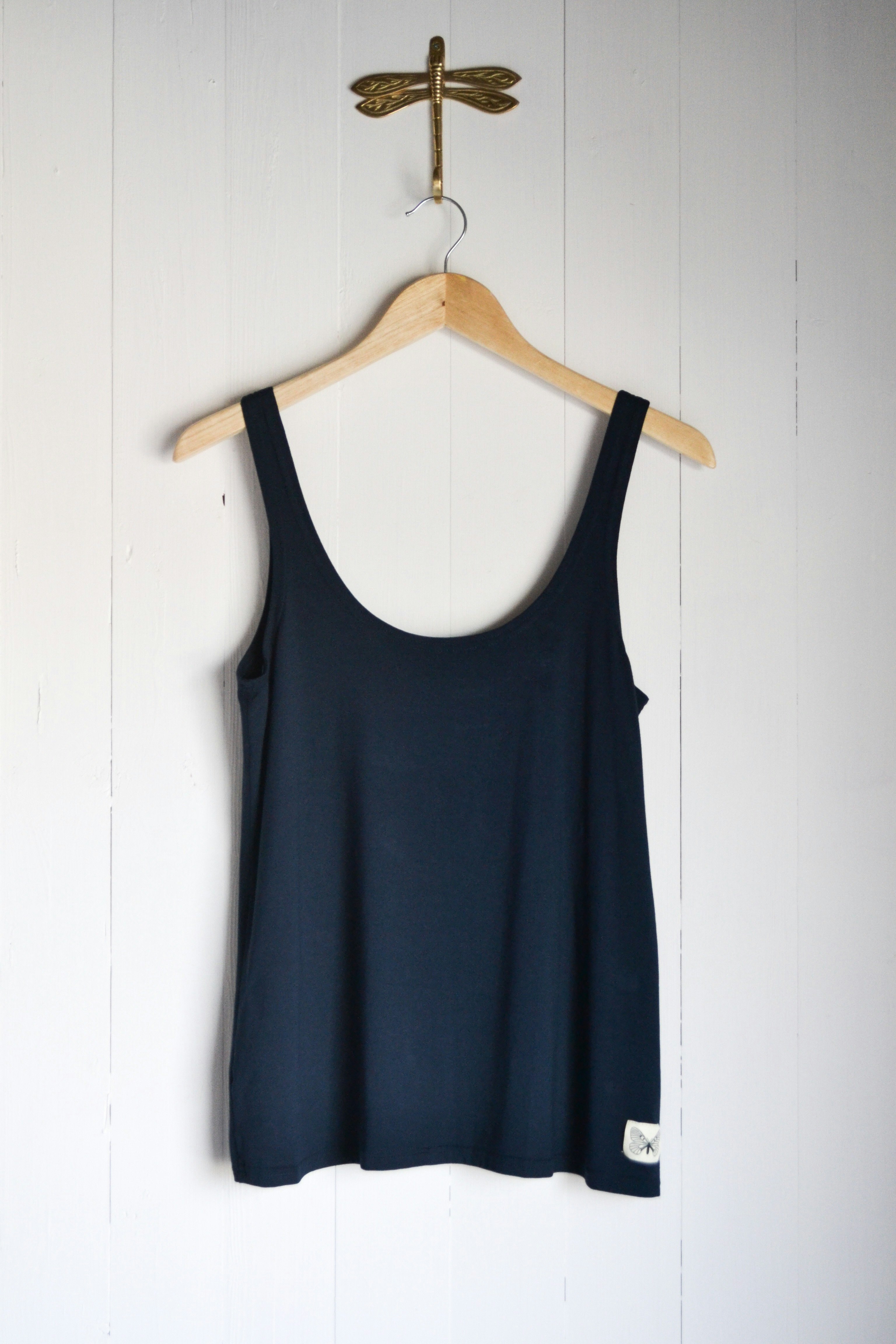 SHIFTING TANK TOP - DARK BLUE