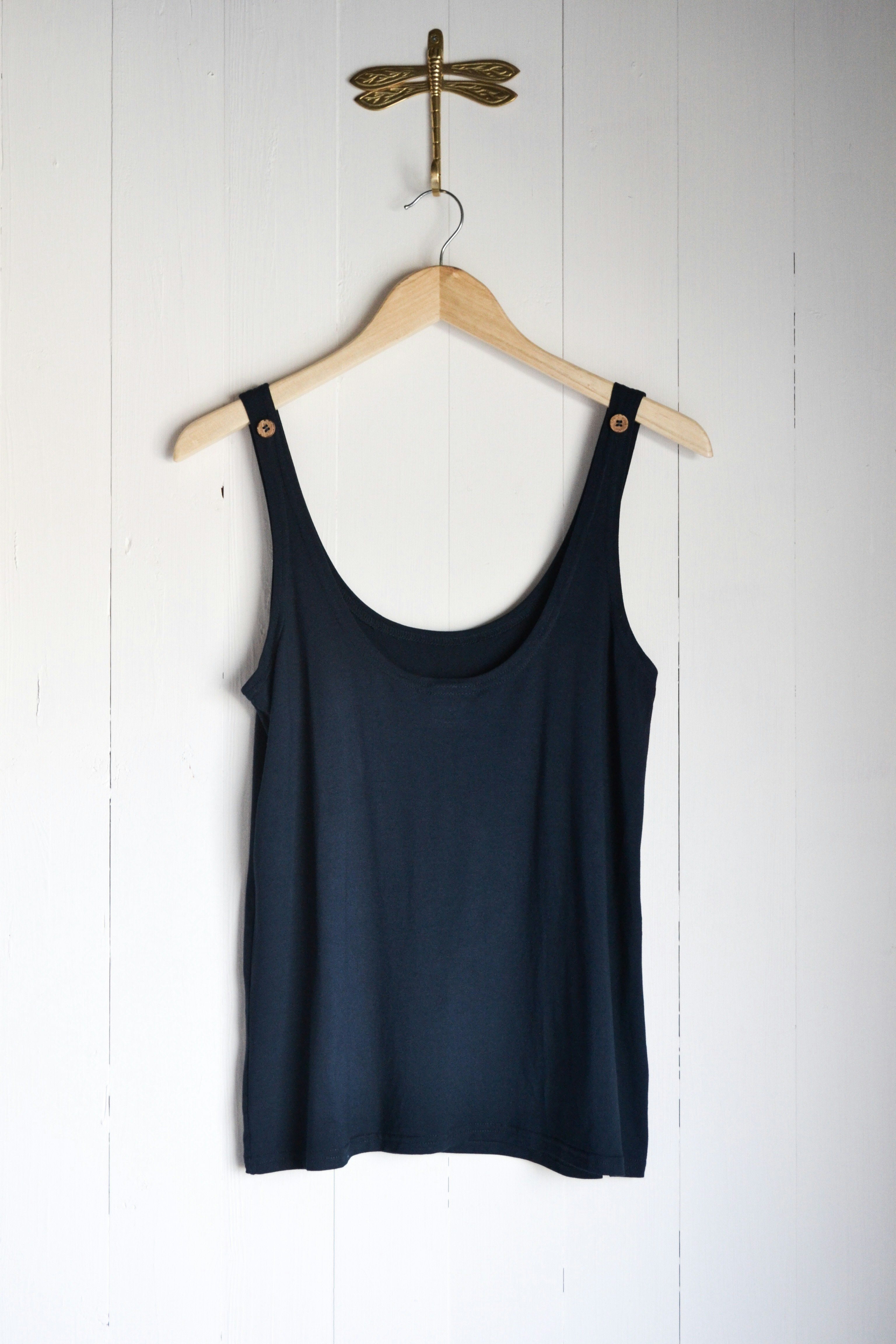 SHIFTING TANK TOP - DARK BLUE