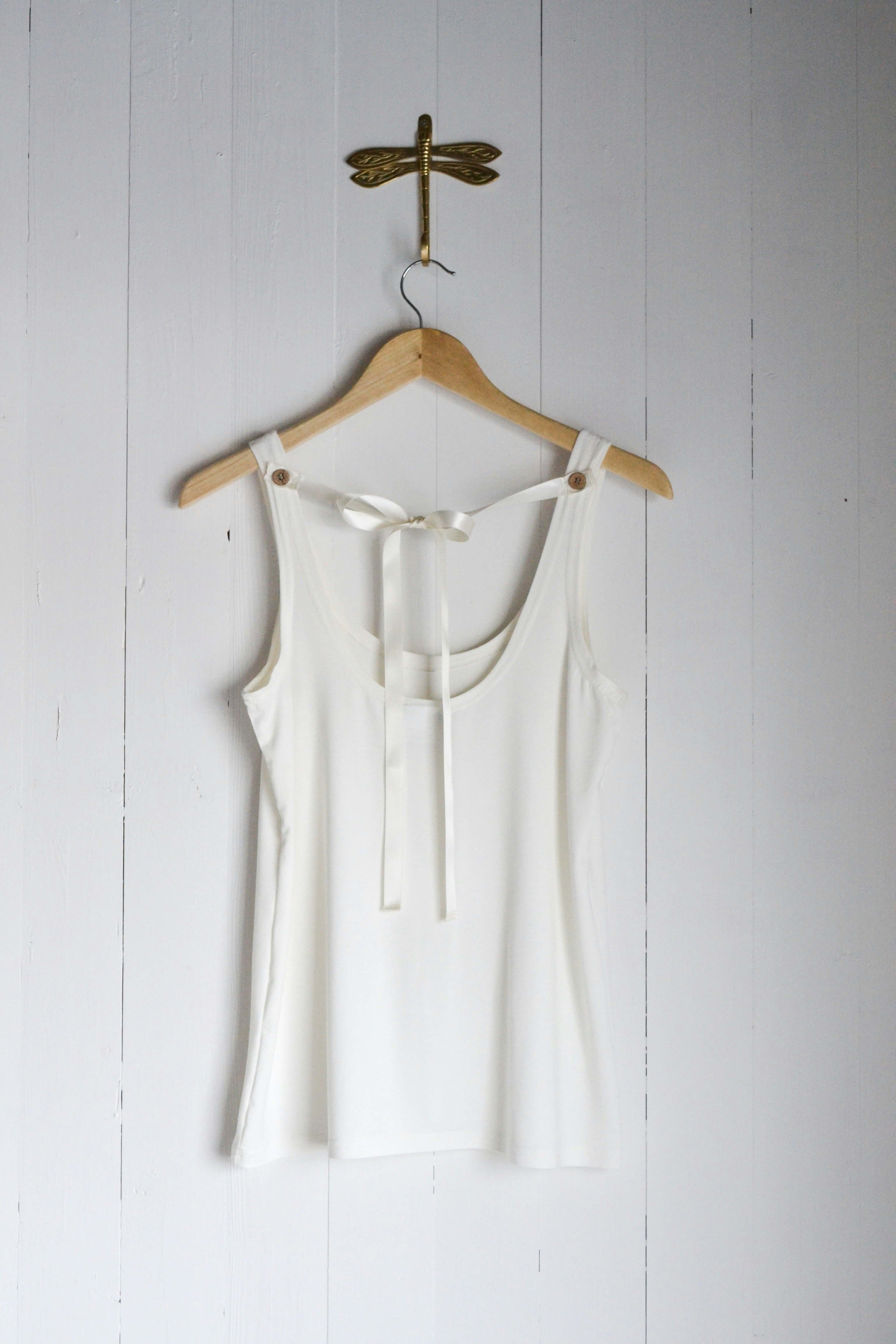 SHIFTING TANK TOP - OFF WHITE