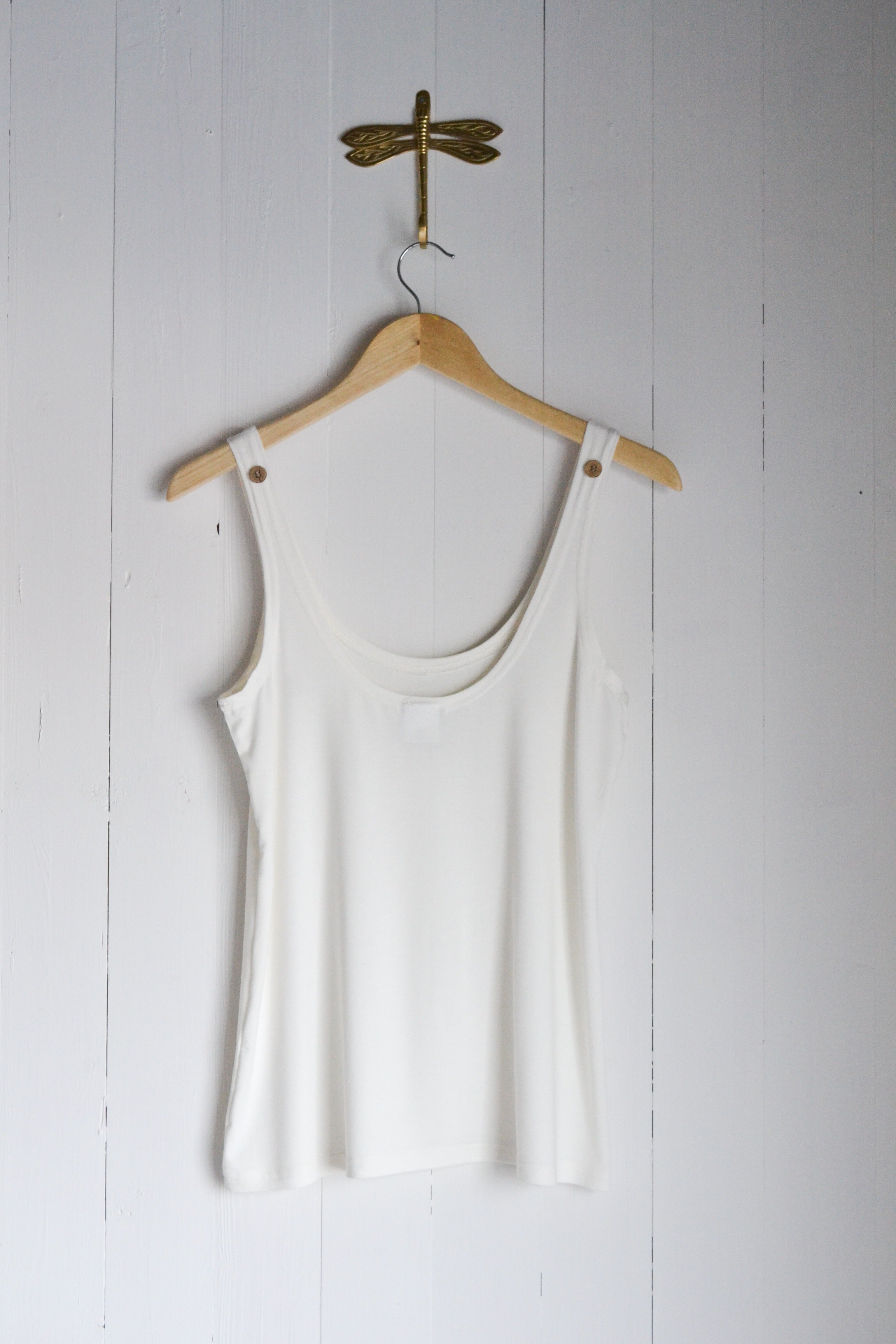 SHIFTING TANK TOP - OFF WHITE