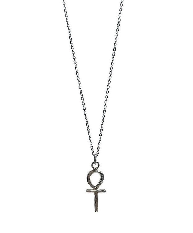 Halsband Ankh symbol silver