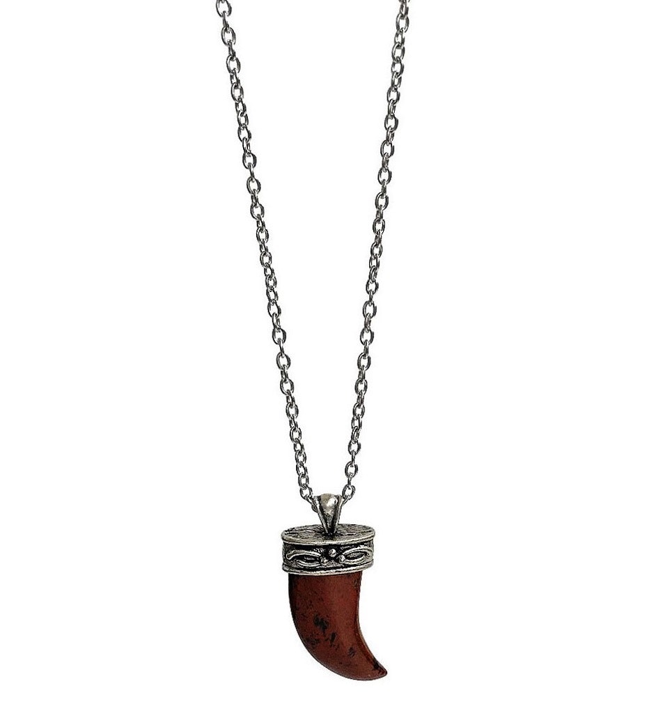 Halsband med Obsidian hänge herr - C.M.H Design Jewellery
