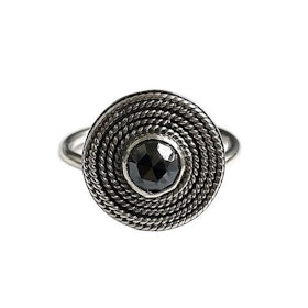 Pyrit ring 925 silver