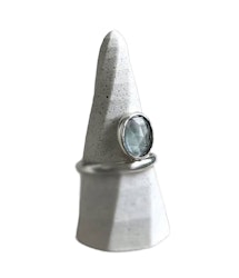 Akvamarin ring silver