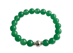 Grönt Jade armband herr