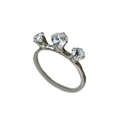 Trestensring 925 silver