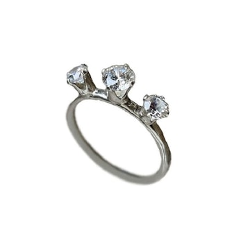 Trestensring 925 silver